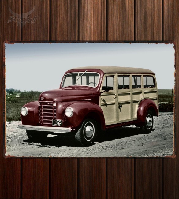 Металлическая табличка International Harvester K-3 Station Wagon Металлическая табличка International Harvester K-3 Station Wagon